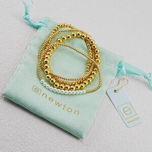 Enewton Gold Four-Piece Bracelet Set
